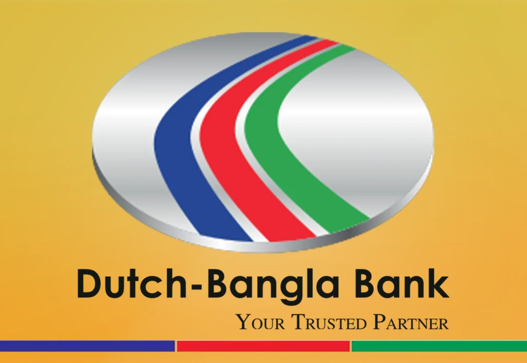 Dutch-Bangla Bank Ltd. Logo on yellow background