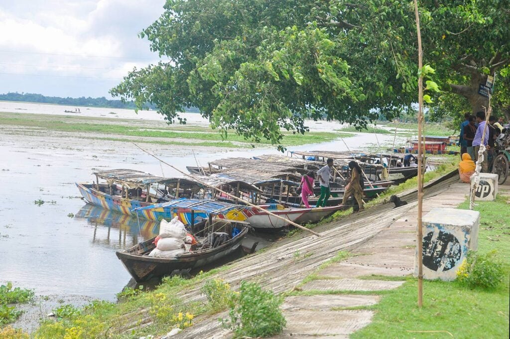 Taltoli's Boats during Rainy Season - 2014.