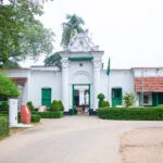 Patisar Rabindra Kachari Bari building in Atrai Upazila of Naogaon district. Photo 2023.