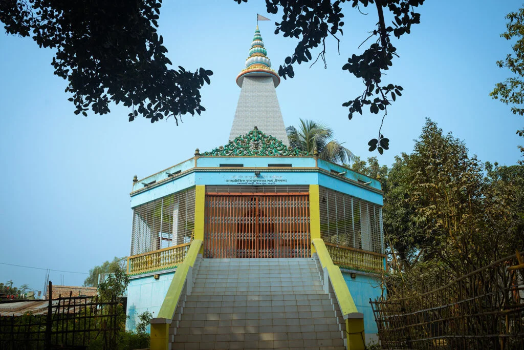 Sree Sree Jagannath Jiu Temple in Komaigari, Shibpur, Naogaon Sadar Upazila, 2023.