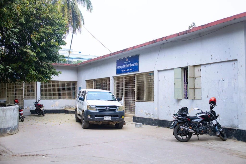 Naogaon Sadar Upazila Health Complex on Puraton Hospital Road.