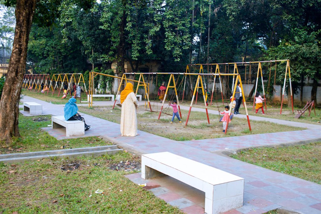 Childrens' playing place - 2023.