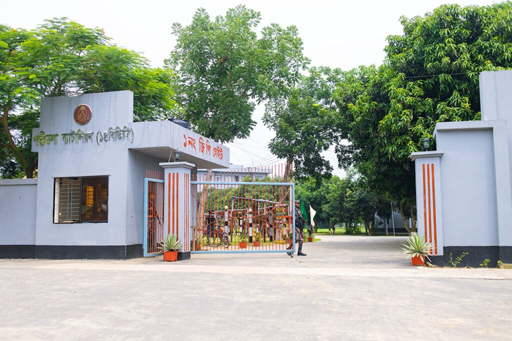 Patnitala Border Guard Bangladesh 14 Battalion on Natipur-Mohadevpur road, 2024.